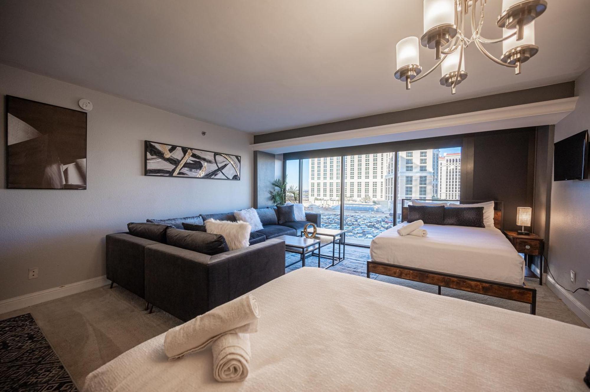 Iconic Vegas Views - 6 Comfy Beds, No Resort Fees, Center Strip! Λας Βέγκας Εξωτερικό φωτογραφία